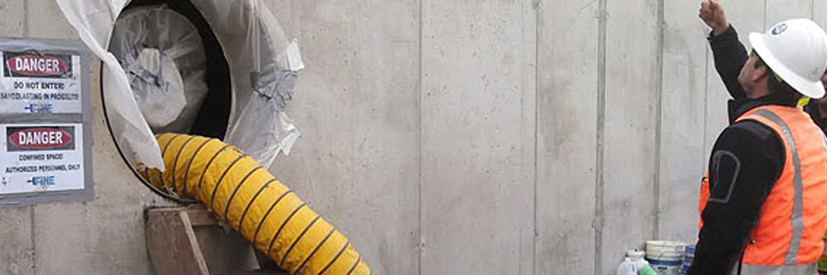 There is no miracle solution for ventilating confined spaces!