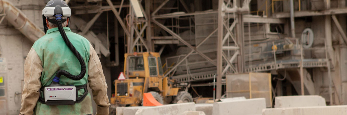 Versaflo supplied air respirator: enable them to breathe freely