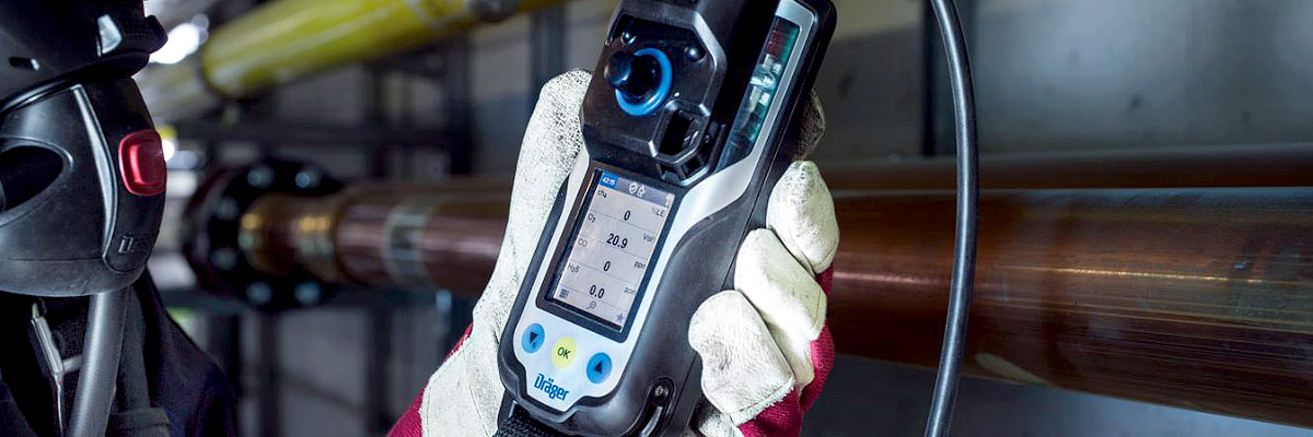Performing gas detection at different levels or distances