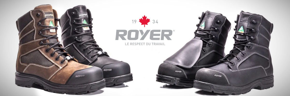 Les bottes de travail Royer : adaptées à chaque industrie