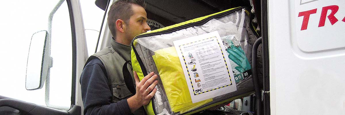 Don't worry about spills with Brady SPC