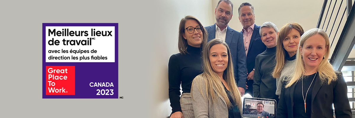 SPI Santé Sécurité est reconnue « Équipe de direction la plus fiable » sur la liste des Meilleurs lieux de travail au Canada