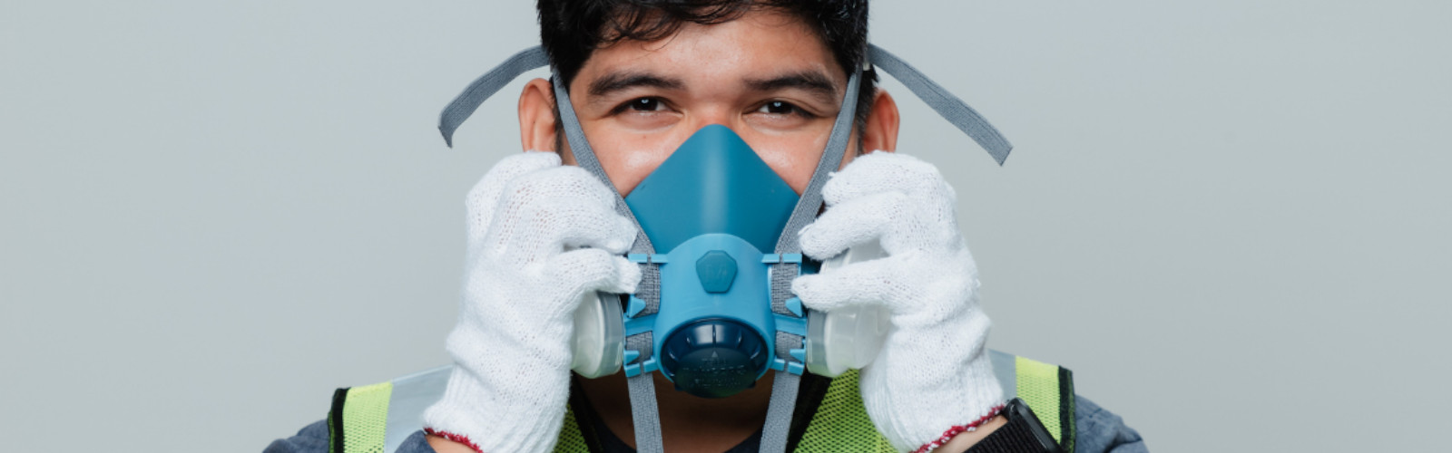 How to properly adjust a half-mask