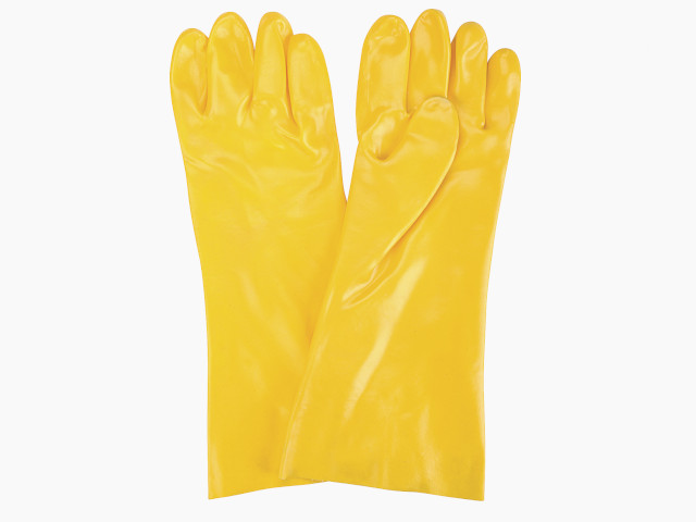 Gants enduits