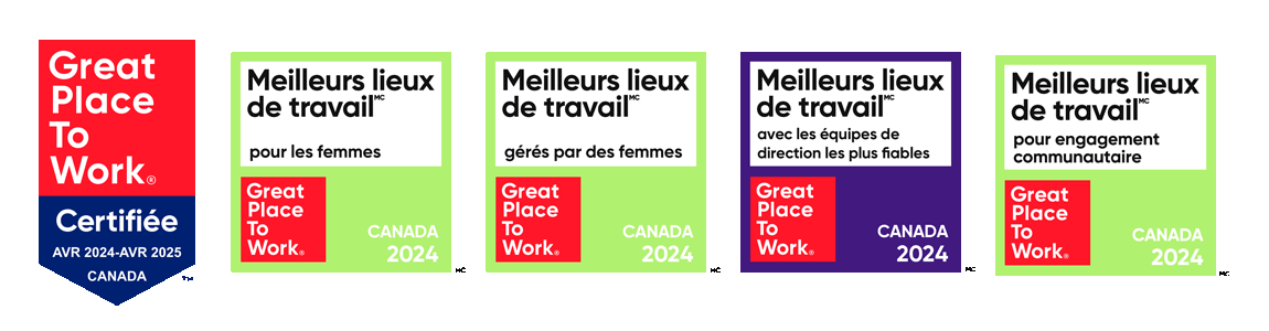 Badges certifiés Great Place To Work - Badge des équipes de direction les plus fiables | Meilleurs lieux de travail gérés par des femmes | Meilleurs lieux de travail pour les femmes