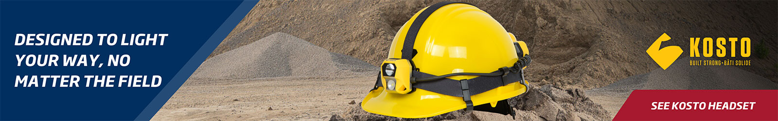 Miner's Hard Hats with head sets