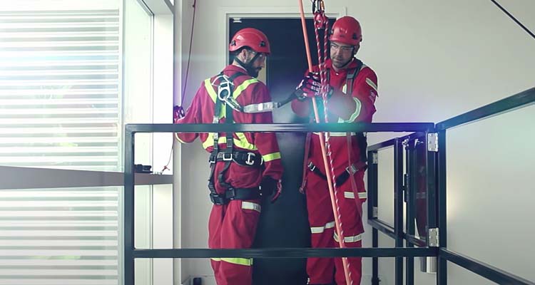 Fall protection training