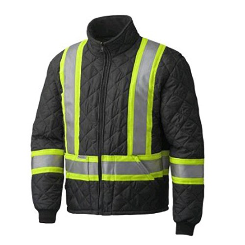 0350.574 quilted freezer safety jacket
