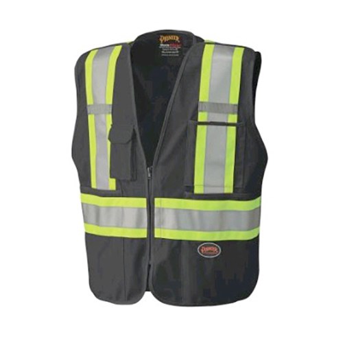 2200.960 safety vest tear-away mesh back and front zip