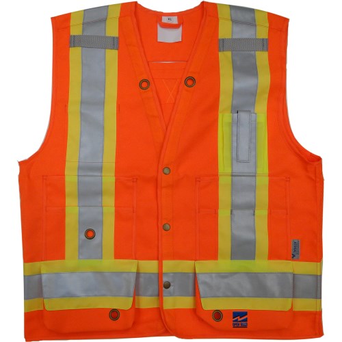 2305.814 surveyor vest high visibility 150d
