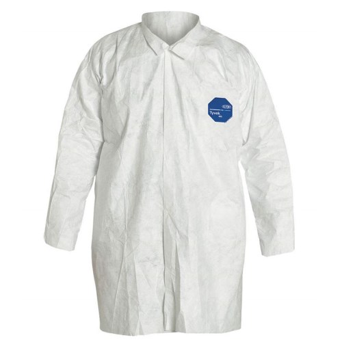 tyvek long disposable work shirt