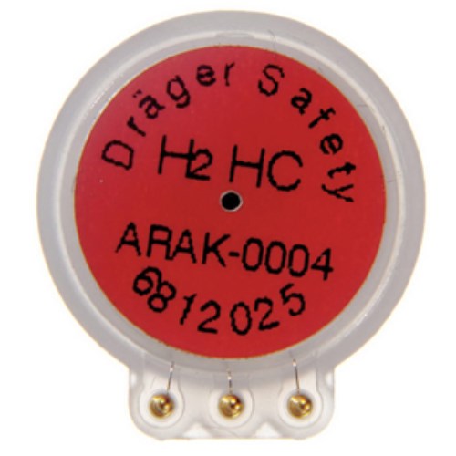 6812025 dräger xxs electrochemical sensor hydrogen 0 - 4% vol 6812025