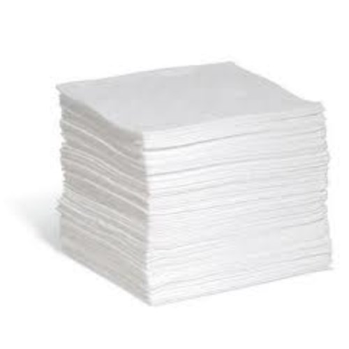 white oil only sorbent pad 15" x 18" basic single weight