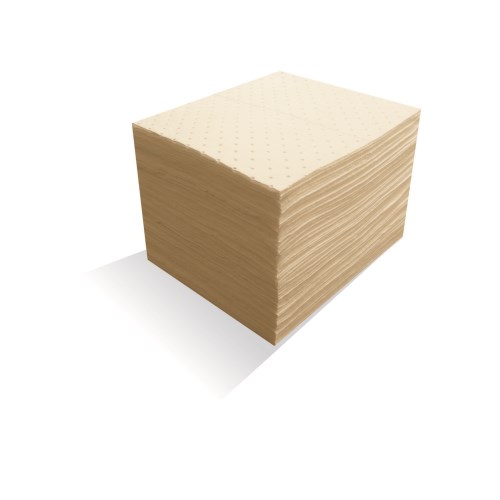 oil only absorbent pads 15" x 18" heavy weight