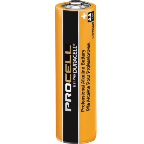 aba051 duracell procell aa alkaline 1.5 v battery pc1500