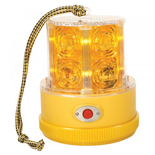 360° battery-operated portable led hazard lights