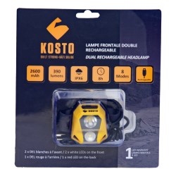 Kosto Rechargeable LED Headlamp