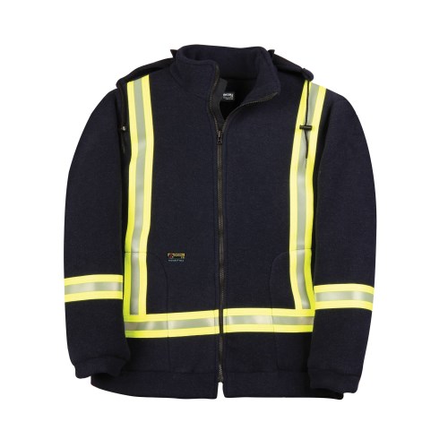 veste de travail polaire ignifuge haute visibilité big bill