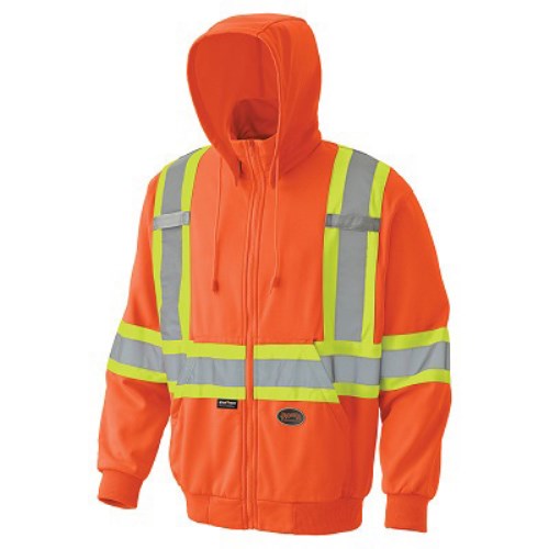 ca-6924 sweatshirt hiviz org #6924-2x hooded