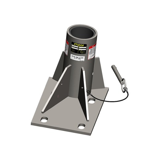 cad004 floor adapter stainless steel #in-2005 in-2005 q25027939