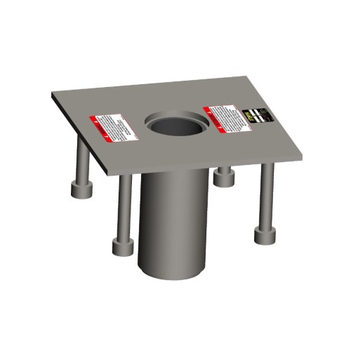 can029 ancre 3'' en acier inoxydable pour sol en béton frais msa in-2007 q25027939 in-2007 q25027939