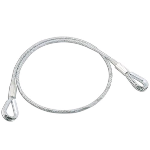 galvanized steel cable sling 6'