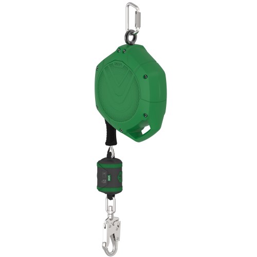msa v-shock edge leading edge self retracting lanyard