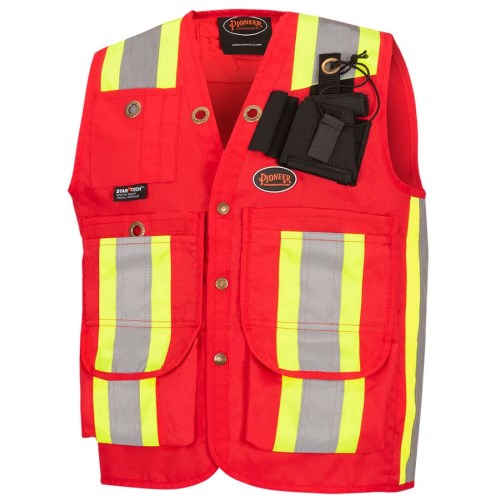 cr-695 high visibility surveyor's vest