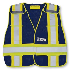 CR-BK101 Vest Mesh Tear Away Refl #Bk101Nv BK101NV
