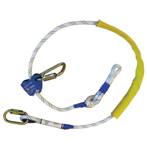 adjustfor lanyard 5 x 1/ 2" w/2 carabiners
