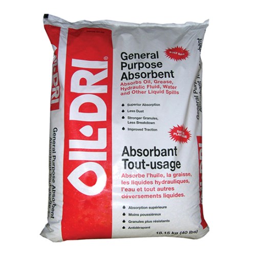 dab030 bag of granular absorbent, 40 lb bag 82101060