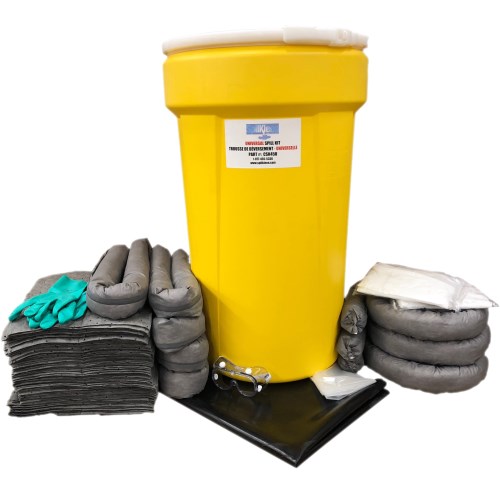 dh-csk45u spilkleen economy shop spill kit 45 gal csk45u