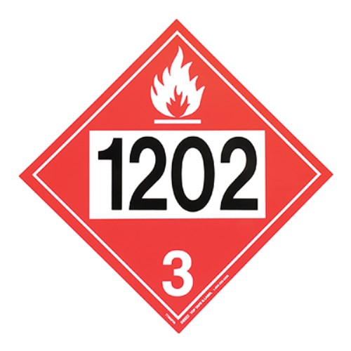 eam312 adhesive cupboard for the transport of flammable liquids, class 3 with un 1202 tt300ps1202