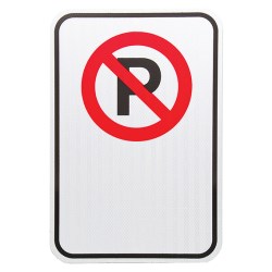 EAR070 "Stationnement interdit" sign, pictogram only P-150-2
