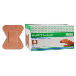 Safe Cross Fabric Bandages for fingertips, 50/BX