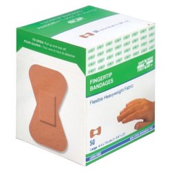 FBA129 Safe Cross Fabric Bandages for fingertips, 50/BX 03017