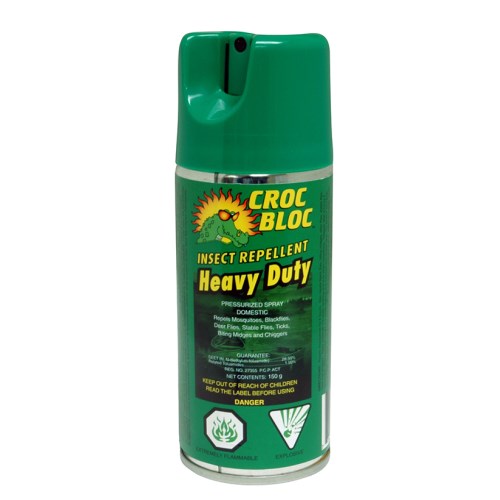 fin008 insectifuge résistant, croc bloc, 28 % deet, 150 g  12435 k-fci001