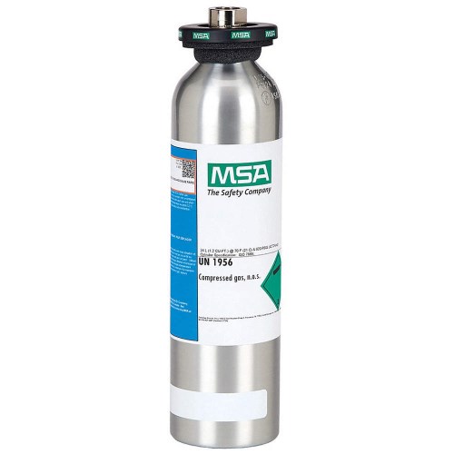 msa calibration cylinder, gas, 34 l
