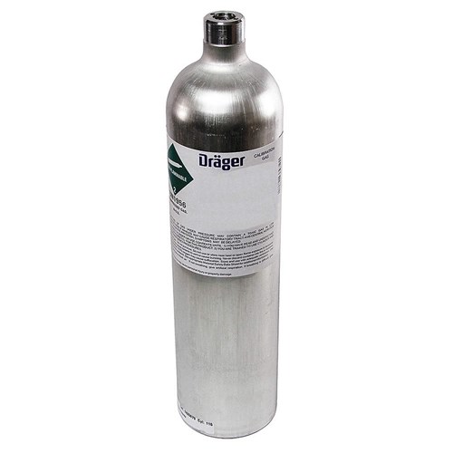 gcy417 draeger 58 liter calibration gas (ch4 / lel / co / h2s) 4594943