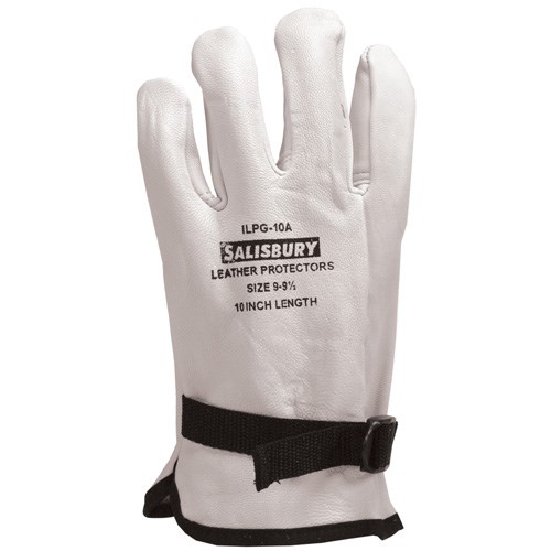 gi-ilpg10a salisbury goatskin leather 10" work gloves class 0