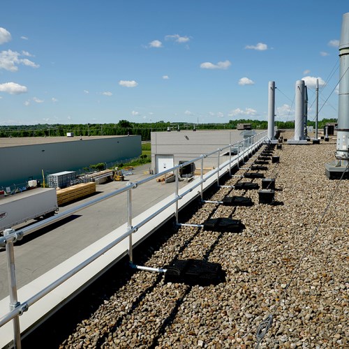 grvssclas22 non-penetrating guardrail kit - vss classic - 22' section grvssclas22