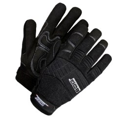 GS-10605 Bob Dale Gloves 20-1-10605R Synthetic Leather Mechanics Work Gloves with Padded Palms