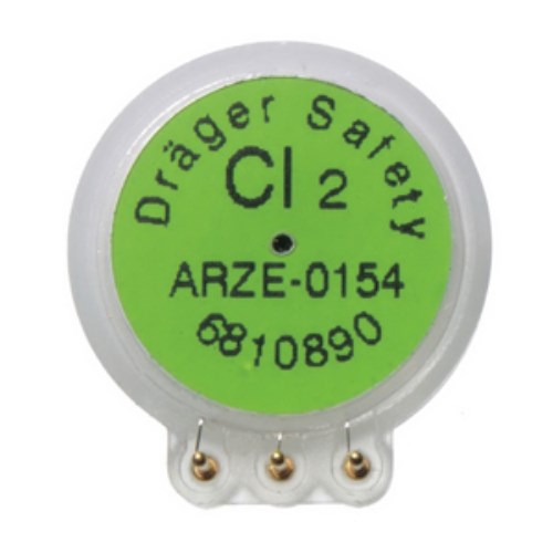gse008r dräger xxs electrochemical sensor chlorine 0-20 ppm 6810890