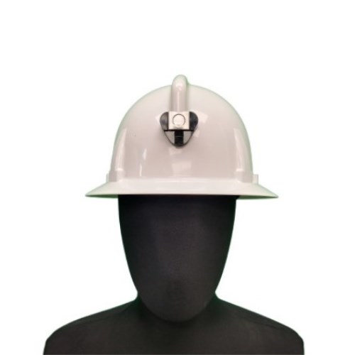 msa topgard® full brim hard hats with lamp bracket