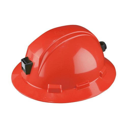 tcr099 pip kilimanjaro full brim hard hat with miner's lamp bracket and sure-lock ratchet hp641rmlb03
