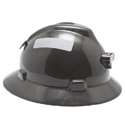 K-TCR248 Shaft V-Gard safety helmet modified for a headlamp with reflective tape K-TCR248