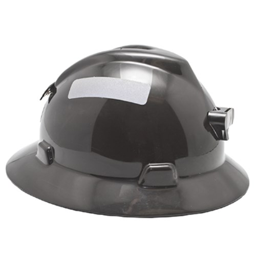 k-tcr248 shaft v-gard safety helmet modified for a headlamp with reflective tape k-tcr248
