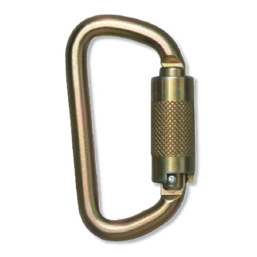 16mm steel carabiner auto-lock