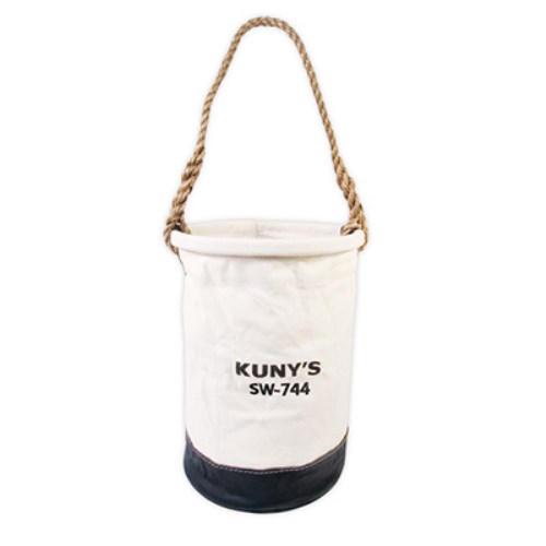 lm-sw744 12" leather bottom utility bucket sw-744