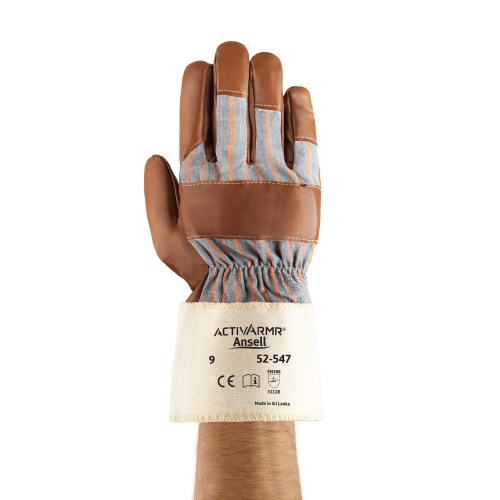 mgc055 ansell activarmr® 52-547 abrasion protection, cut-resistant nitrile coated work gloves